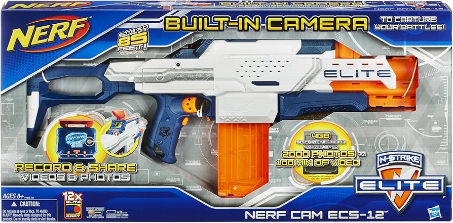 Amazon.co.jp: NERF N-Strike Elite CAM ECS-12 : おもちゃ