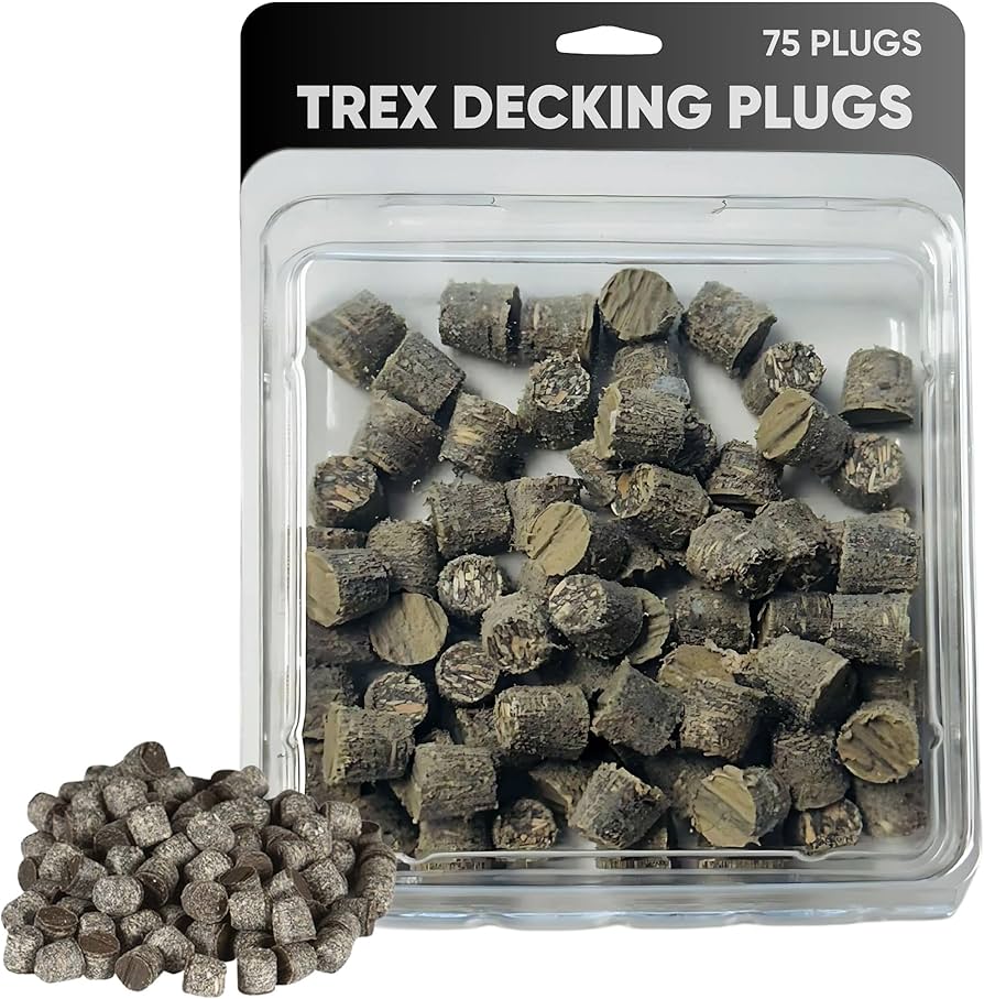 Amazon.com: 75 Plugs for Decking 1/4” Plug Compatible with Trex