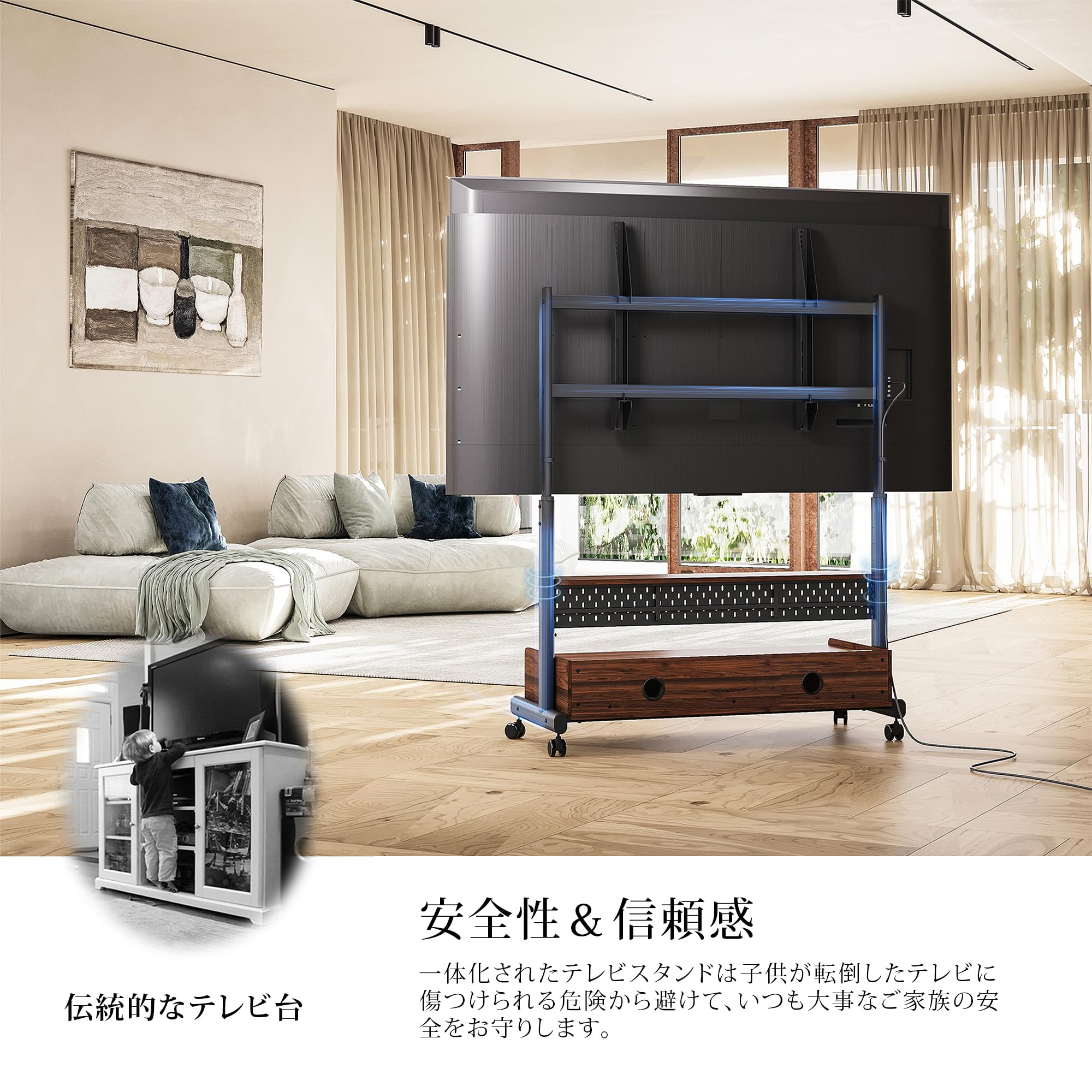 Amazon.co.jp: FITUEYES テレビスタンド Kシリーズ テレビ台 マウント