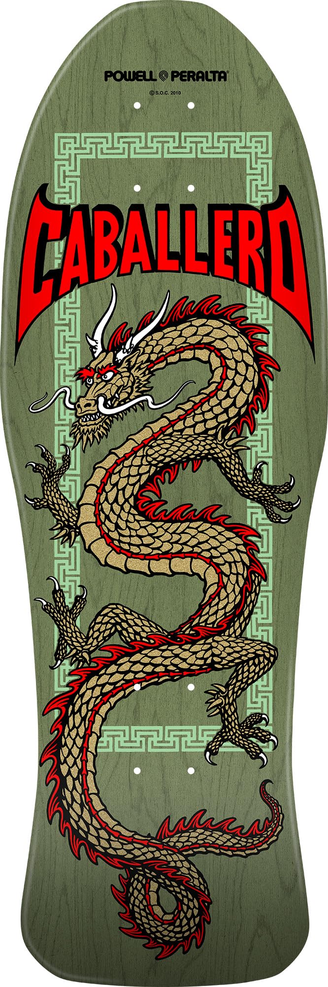 POWELL PERALTA スケートボードデッキ ドラゴン9.265インチ 【公式通販】