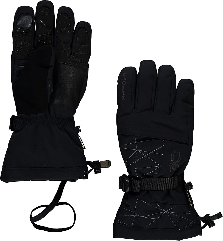 Spyder Active Sports Men's Overweb GORE-TEX Ski Glove, Black