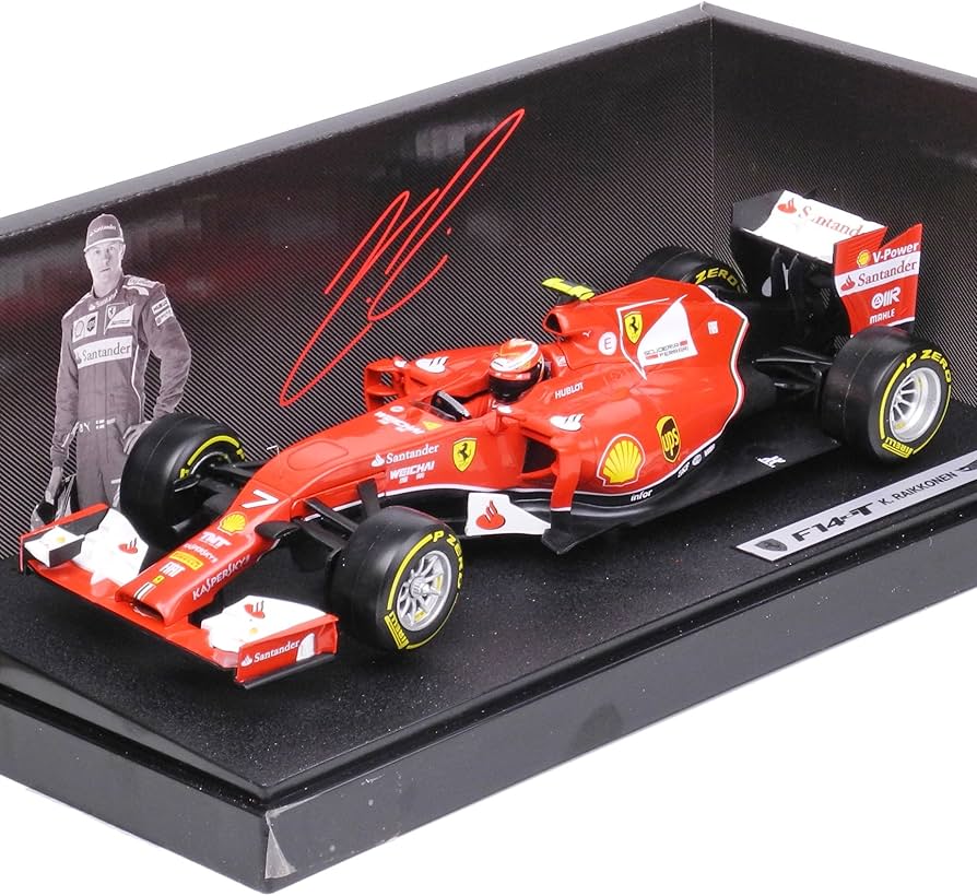 Amazon.com: 2014 Ferrari F14 T No. 7 Kimi Raikkonen Formula 1