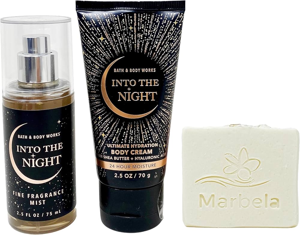 Amazon.com : Bath & Body Works Into The Night - Duo Gift Set