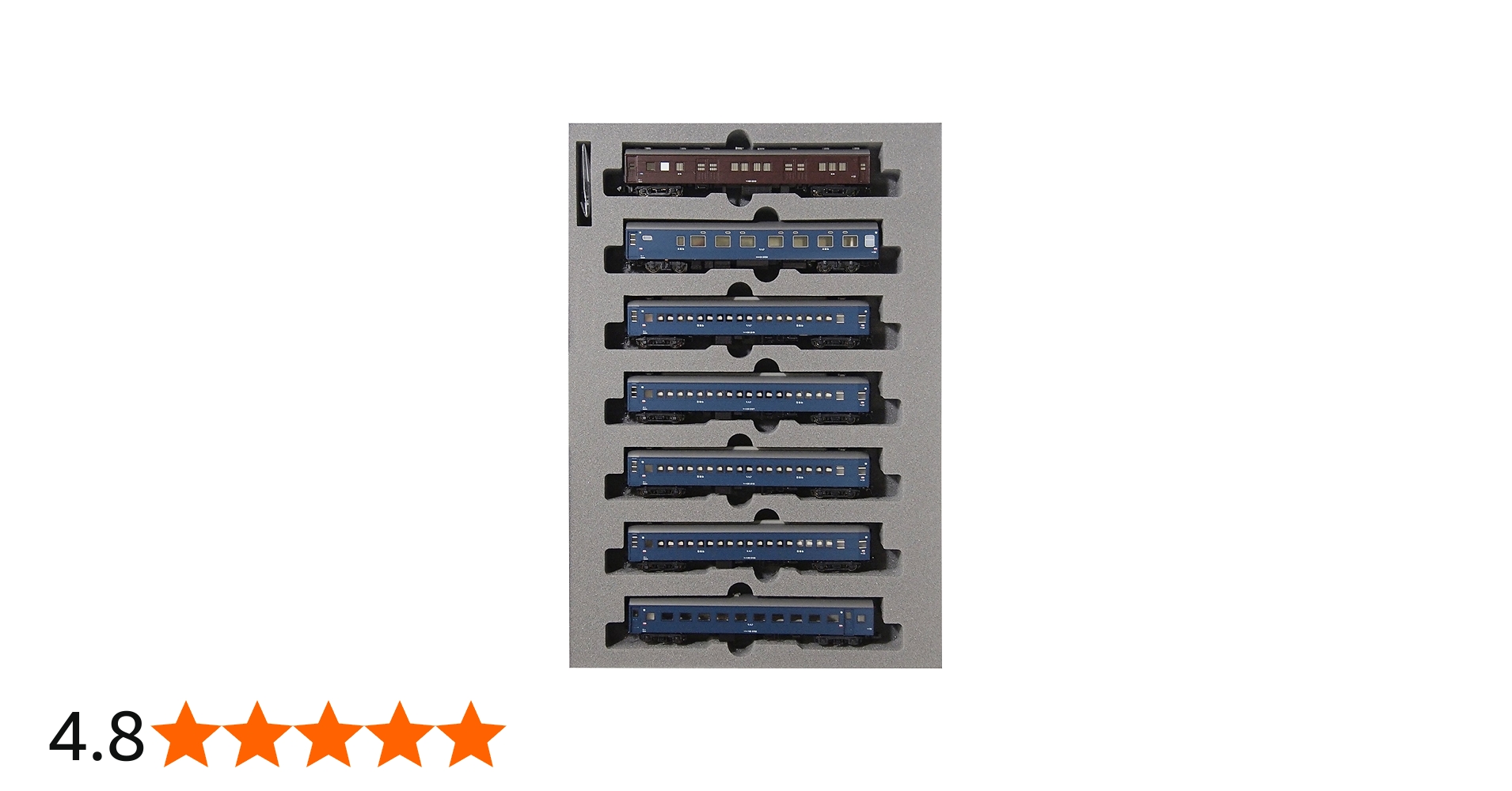 Amazon | KATO Nゲージ 寝台急行 つるぎ 基本 7両セット 10-1387 鉄道