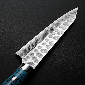 Amazon | 佐治武士 ペティナイフ 130mm SRS13 粉末ハイス鋼 ダマスカス
