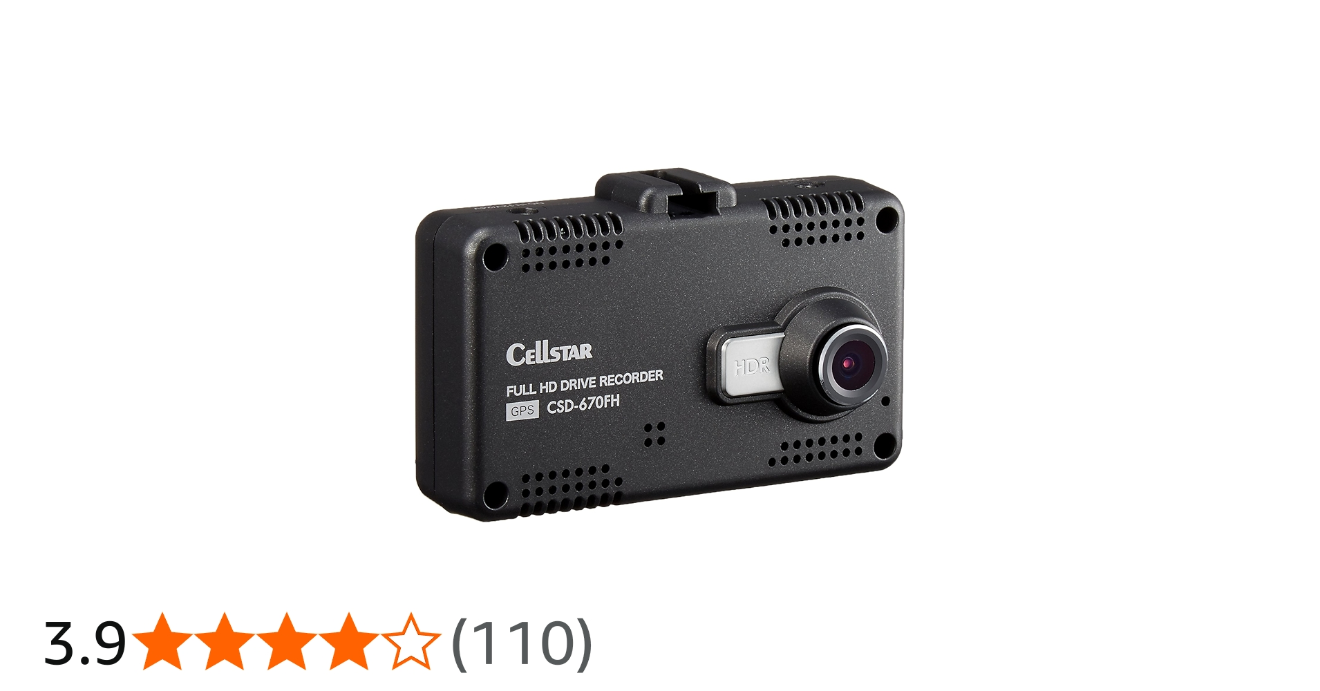 Amazon | セルスター ドライブレコーダー CSD-670FH 日本製3年保証