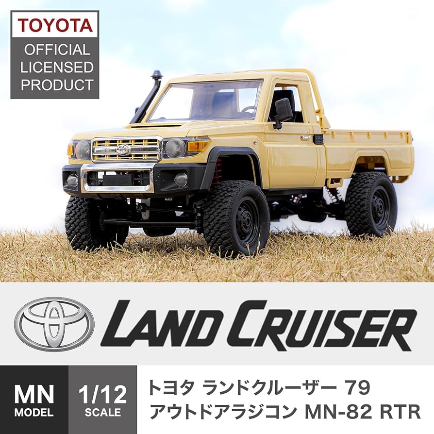 Amazon.co.jp: MN MODEL トヨタ ランドクルーザー79 1/12 アウトドア