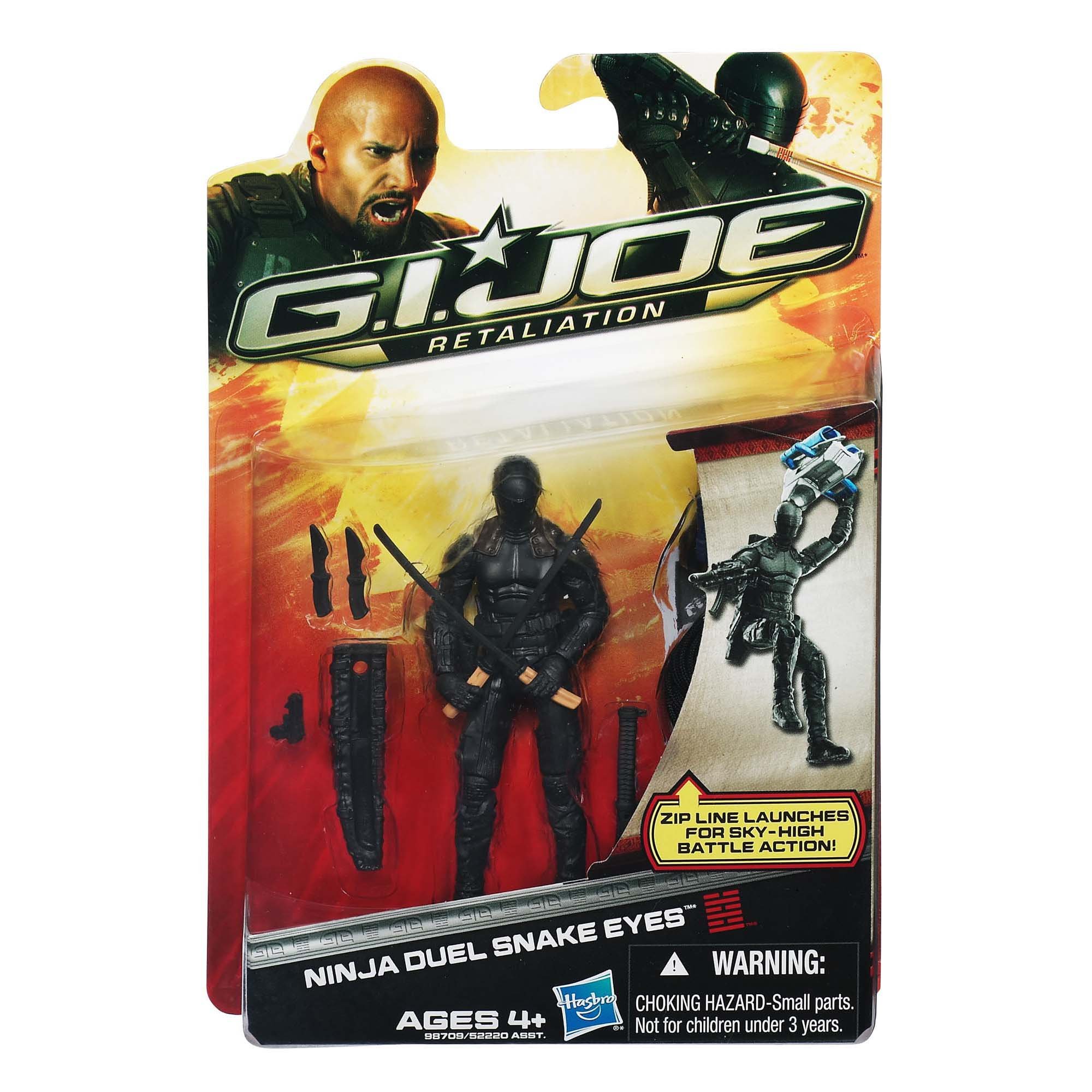 Amazon.com: G.I. Joe Retaliation Ninja Duel Snake Eyes Action