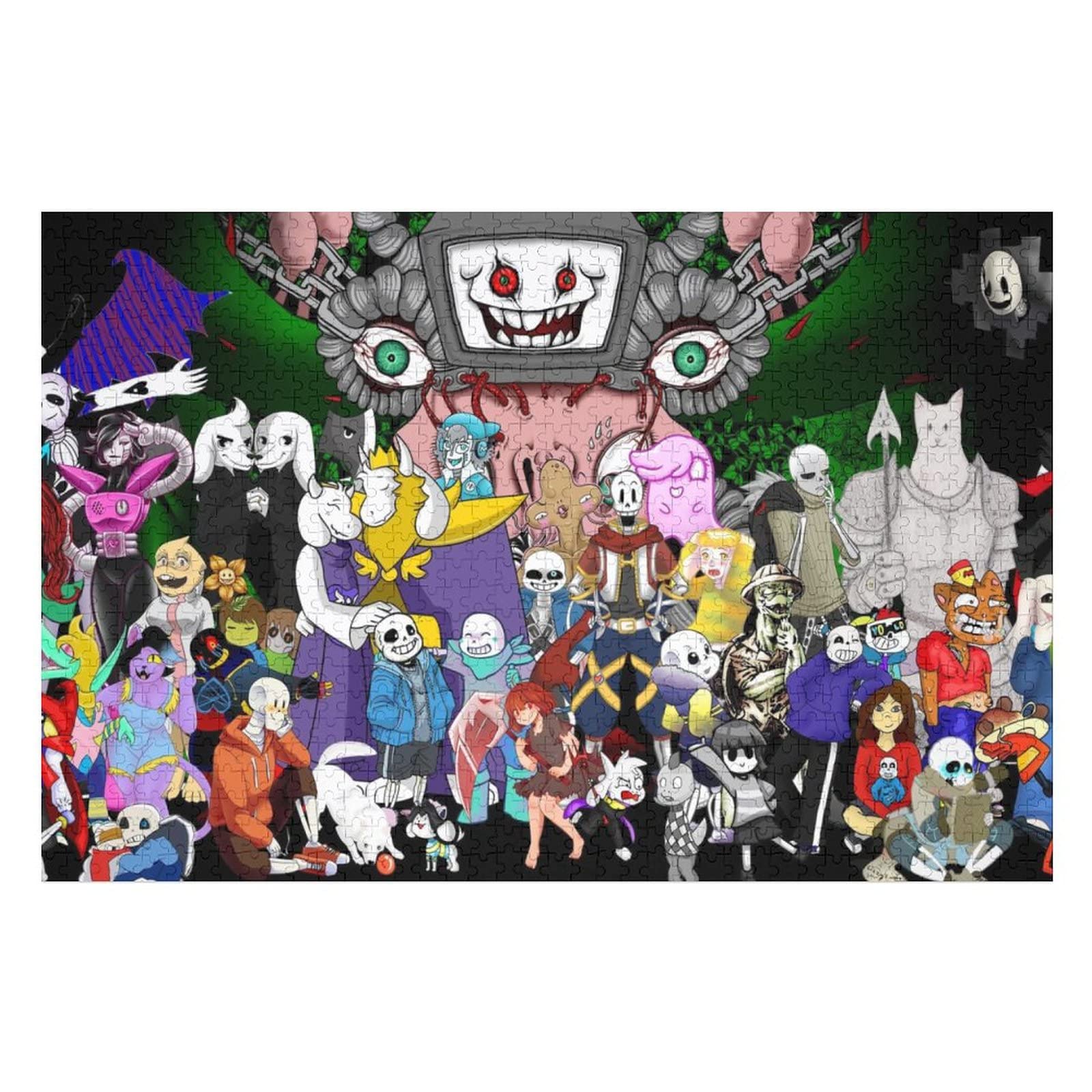 Amazon｜Undertale アンダーテール アニメ木製ジグソーパズルキッズ