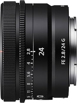 Amazon.com : Sony FE 24mm F2.8 G Full-Frame Ultra-Compact G Lens