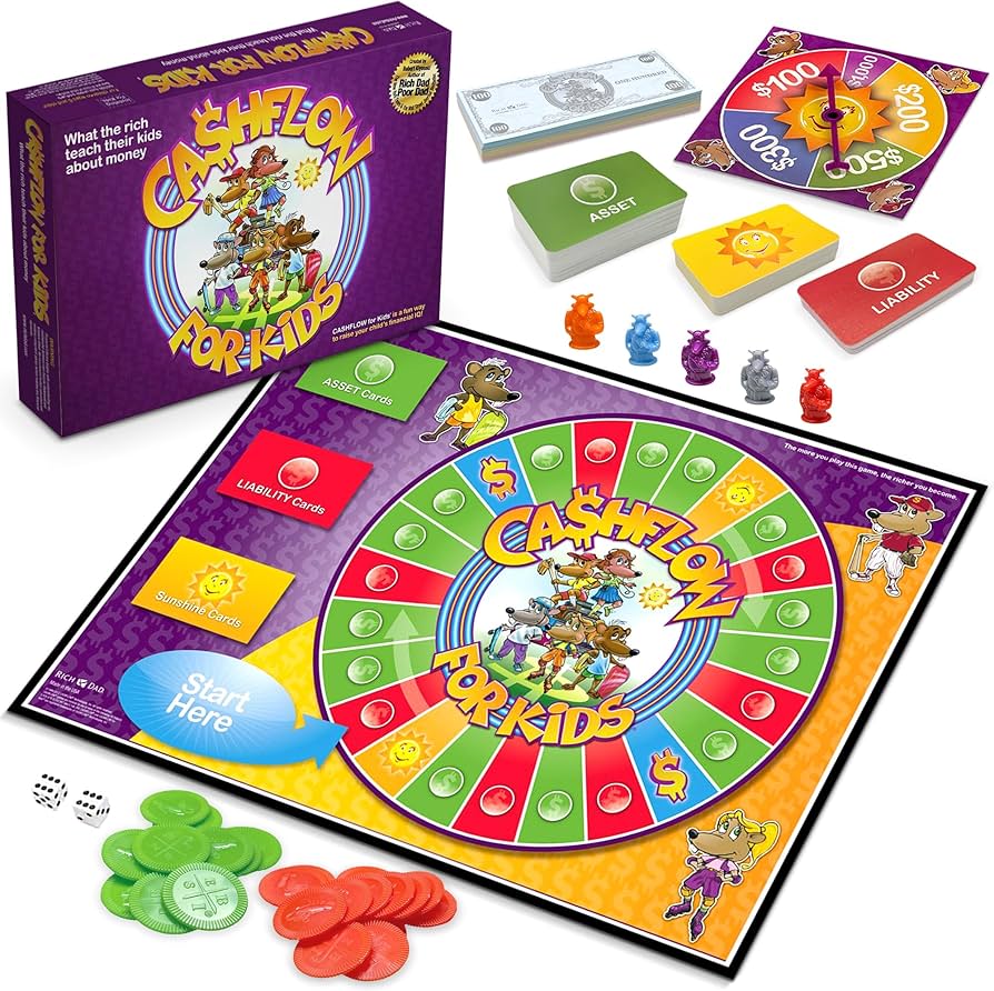 Amazon.co.jp: The Original Rich Dad CASHFLOW  101 for KIDS Board