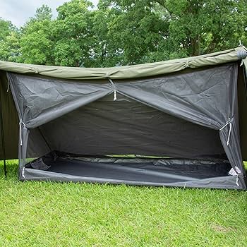 Amazon.com : BUNDOK BDK-79TC Solo Base Pump Tent, Military Curtain