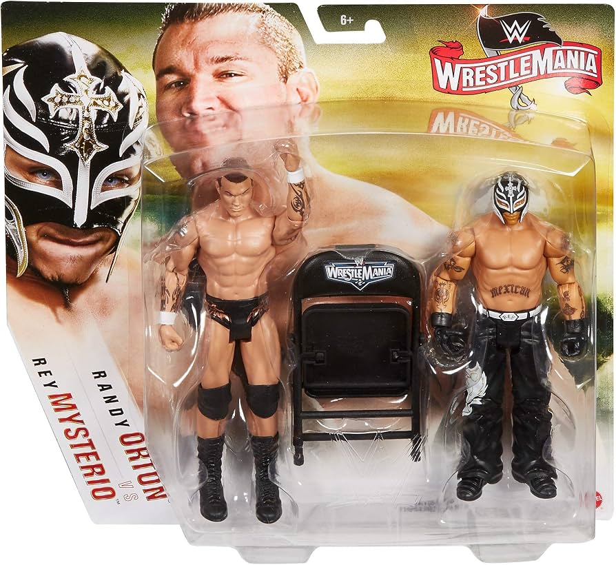 Amazon.com: WWE Rey Mysterio & Randy Orton Wrestlemania 23 Battle