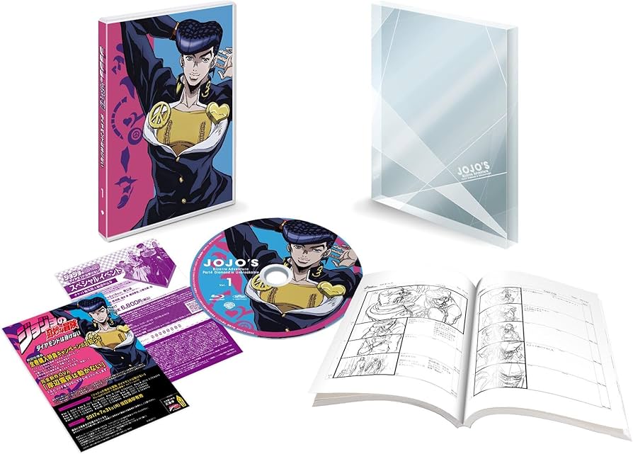 Amazon.co.jp: ジョジョの奇妙な冒険 ダイヤモンドは砕けない Vol.1Blu