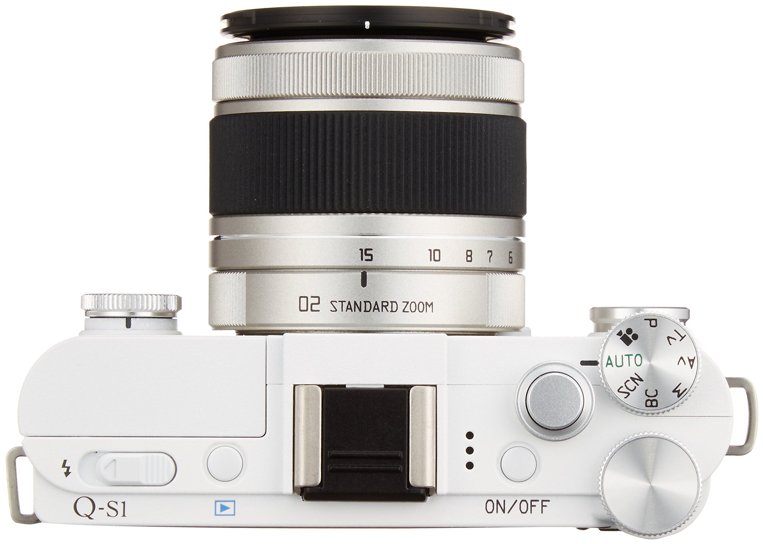 じ*ゃ様 PENTAX Q ホワイト ミラーレスカメラ バッテリー無 ジャンク扱