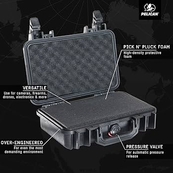 Amazon.co.jp: ハクバ PELICAN ハードケース 1170 3.3L ブラック 1170