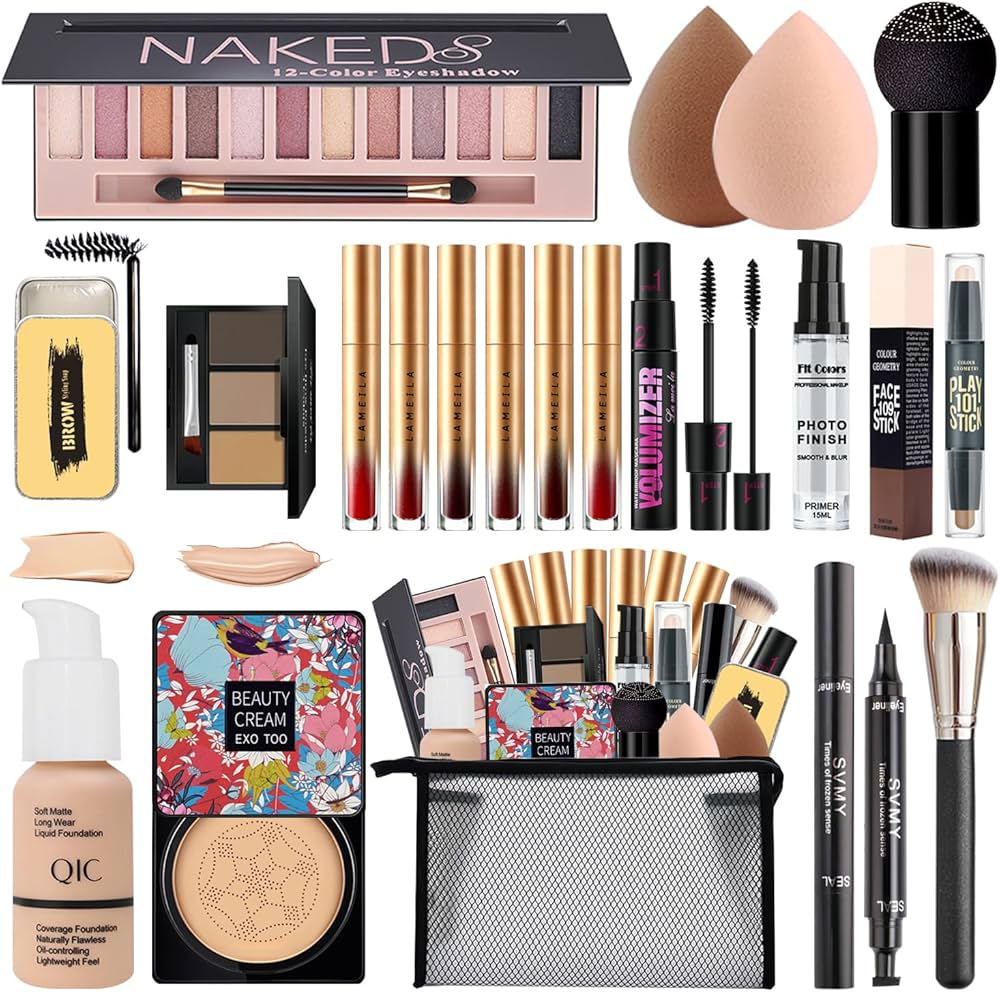 Amazon.com : All in One Makeup Kit for Women Full Kit,Travel Make