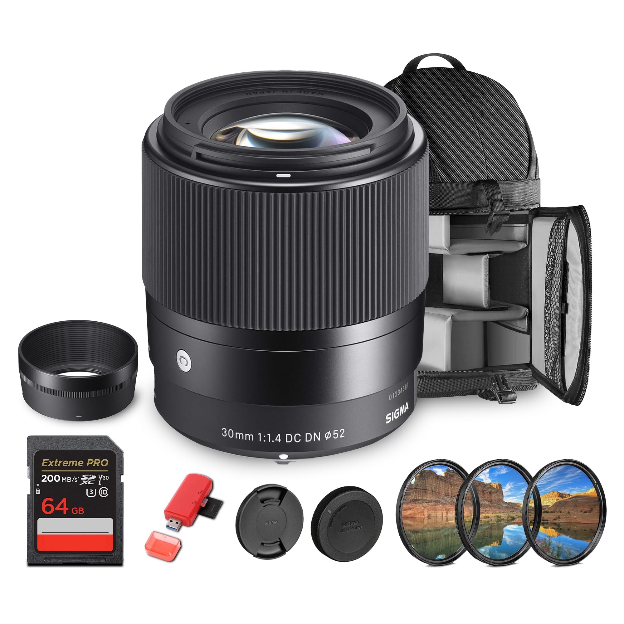 Amazon.com : Sigma 30mm f/1.4 DC DN Contemporary Lens Sony E (MFR
