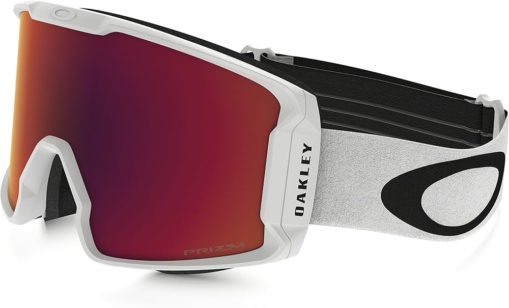 Amazon | Oakley Line Miner Prizm スノーゴーグル マットホワイト