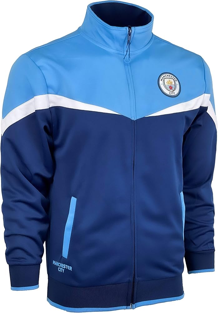 Amazon.com: Men's Manchester City Jacket (Adult Small) : Sports