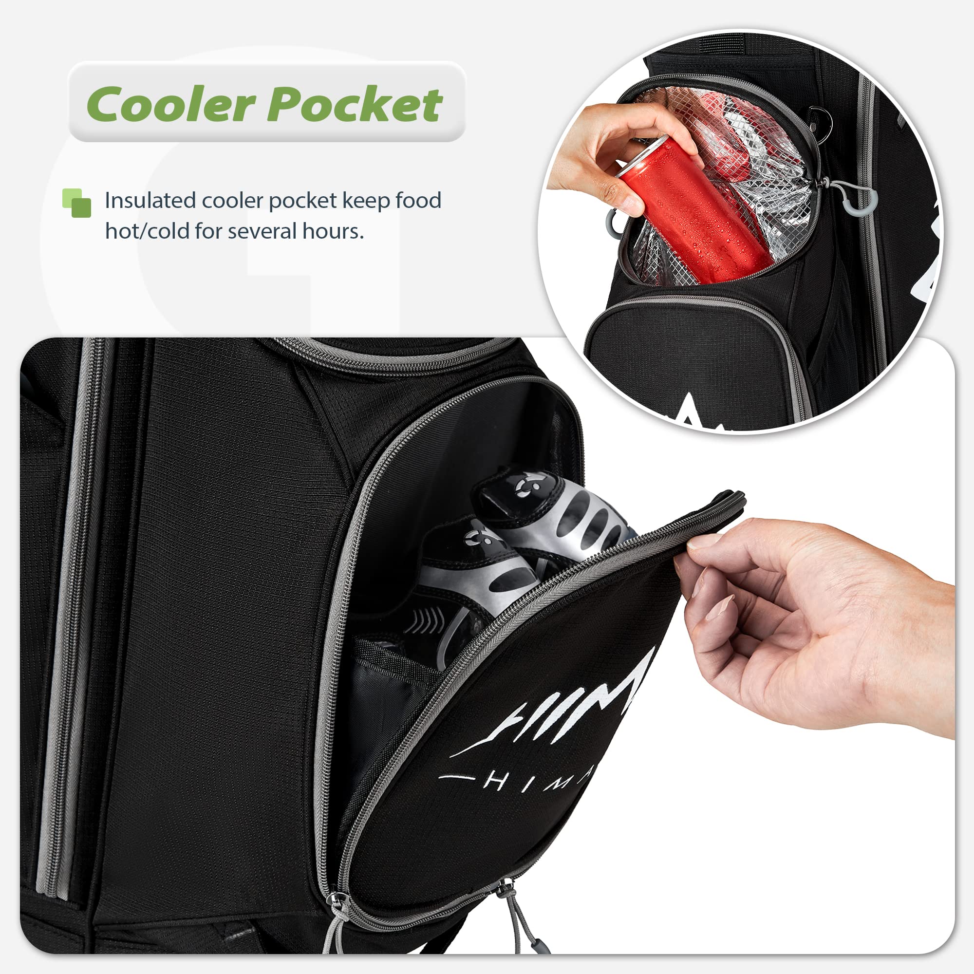 Amazon | GoHimal(ゴーヒマル) 14ウェイゴルフスタンドバッグ メンズ