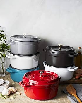Amazon.co.jp: Staub ストウブ 40510-608 Staub Shallow ラウンド