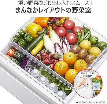 Amazon | TOSHIBA(東芝) 冷蔵庫 幅60.0㎝ 356L GR-W36SC(WU) 3ドア 右