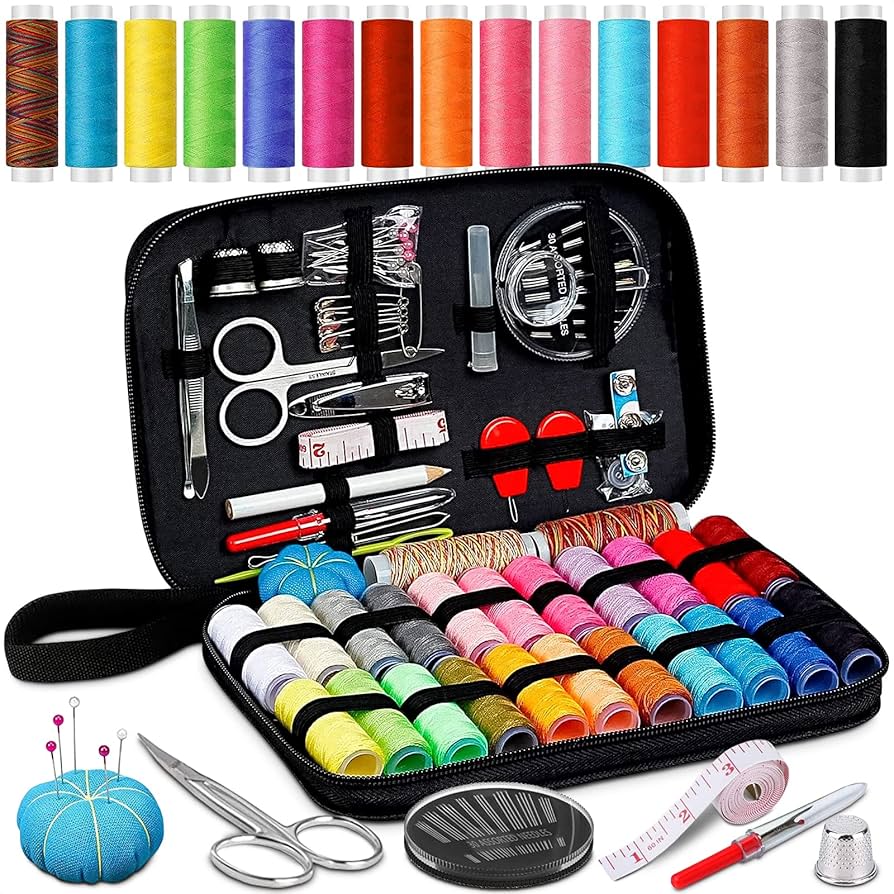 Amazon.co.jp: (Black) - Sewing Kit, Diy Handmade Craft Sewing and