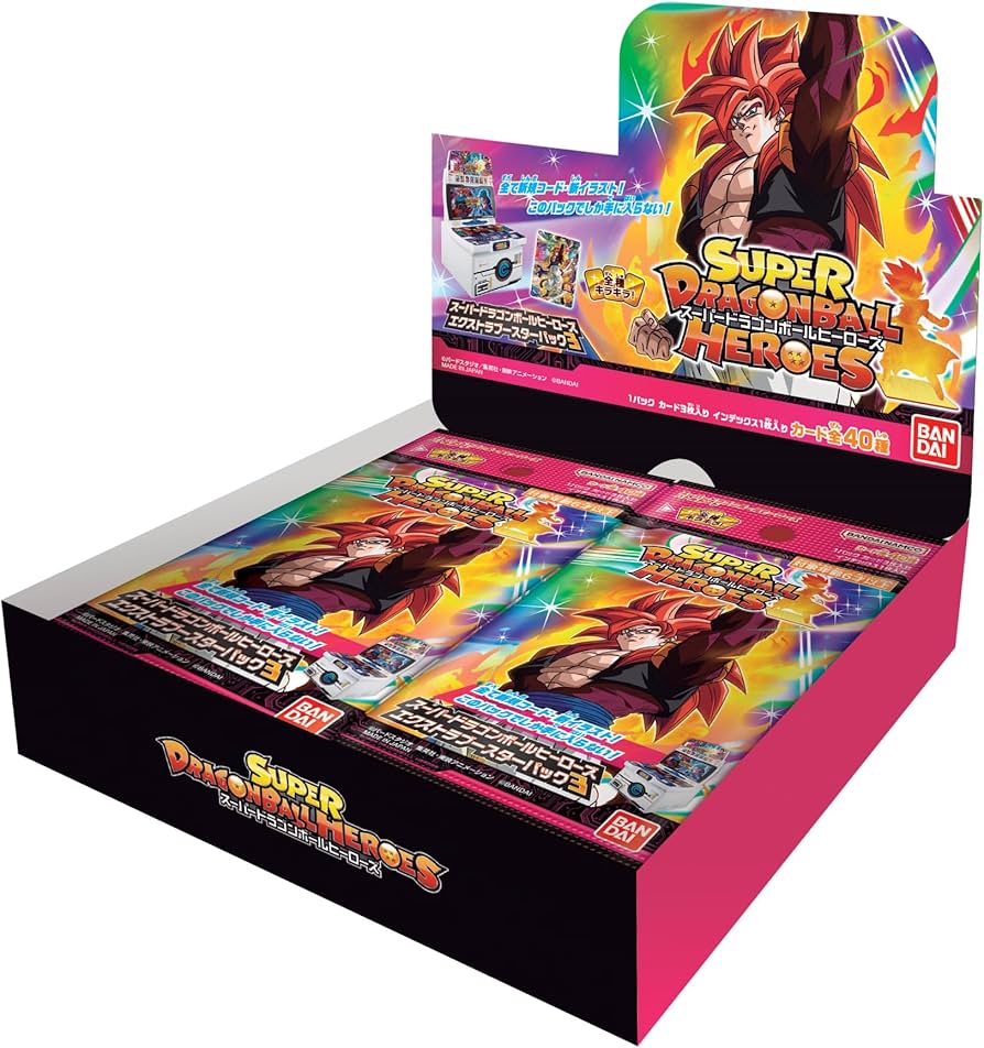 Amazon.com: BANDAI Super Dragon Ball Heroes Extra Booster Pack3