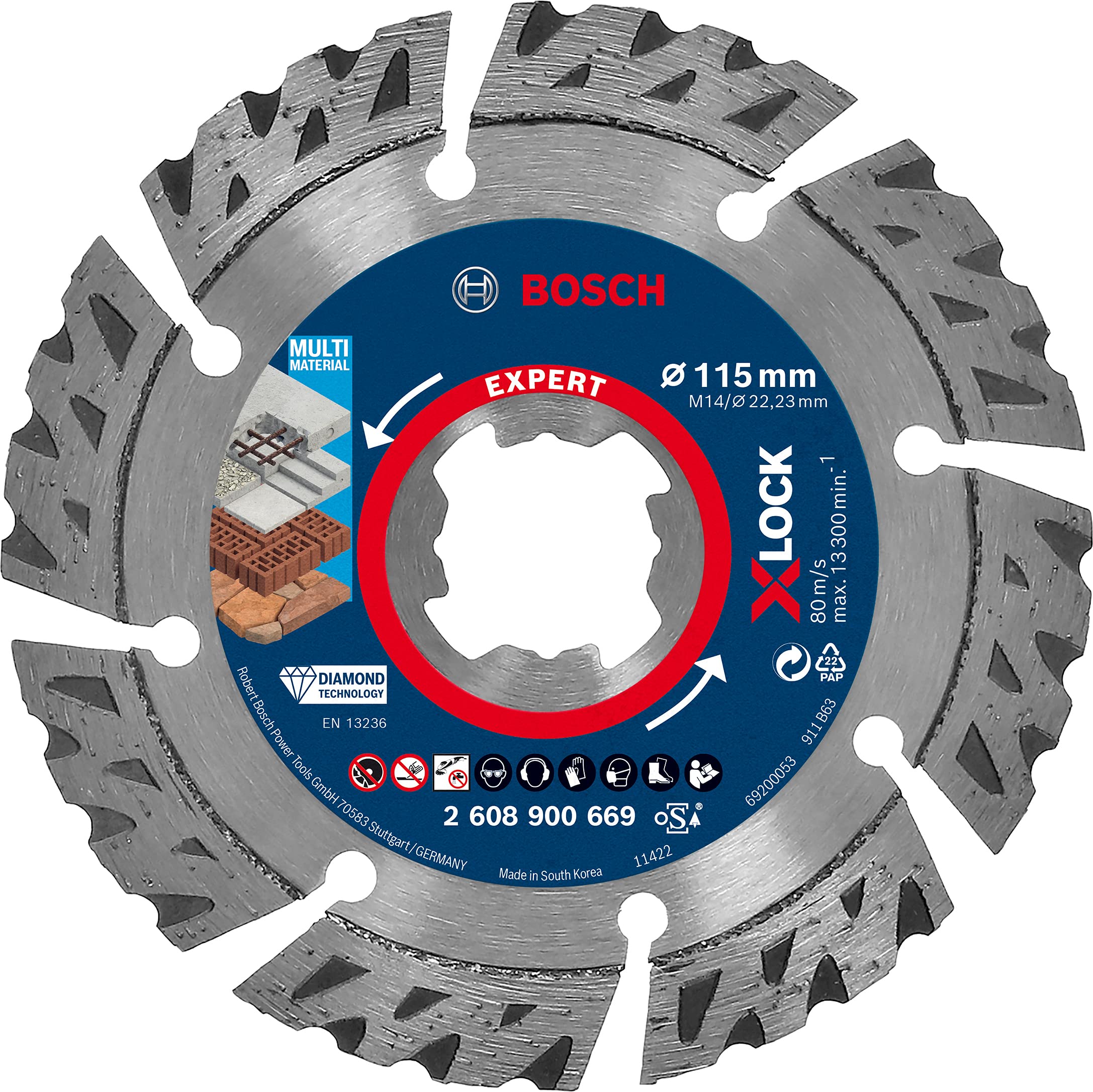 Bosch X-LOCK Diamond Wheel 2枚 Bosch X-LOCK Diamond Wheel 2枚