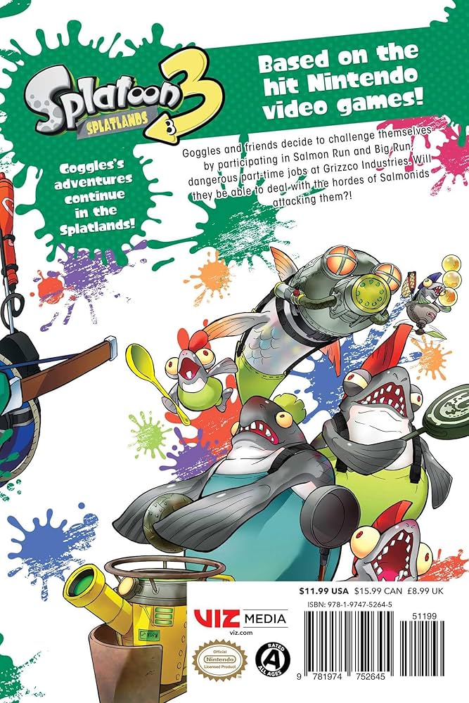 Amazon | Splatoon 3: Splatlands, Vol. 4 | Hinodeya, Sankichi
