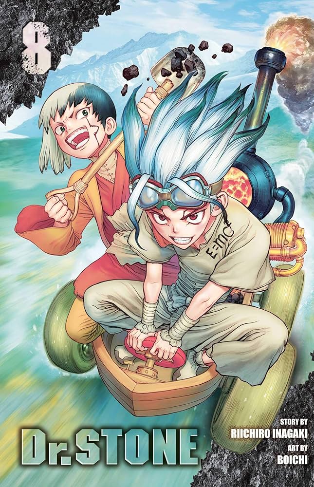 Amazon.com: Dr. STONE, Vol. 8: Hotline: 9781974709526: Inagaki