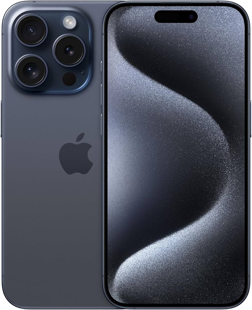 Apple iPhone 15 Pro (128 GB) - Titan Blau : Amazon.de: Elektronik
