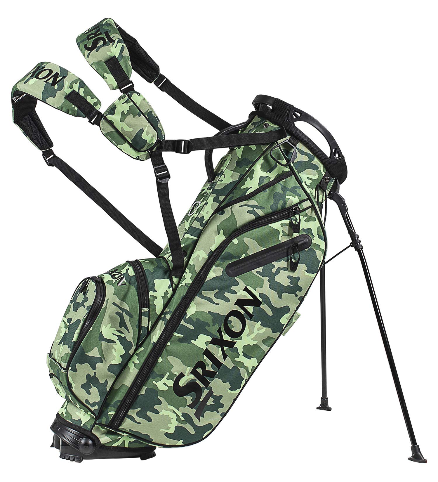 Amazon | Srixon Z85 スタンド ゴルフバッグ ブライトグリーン迷彩