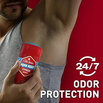Amazon | Old Spice 男性のためのスティックデオドラント、アクア