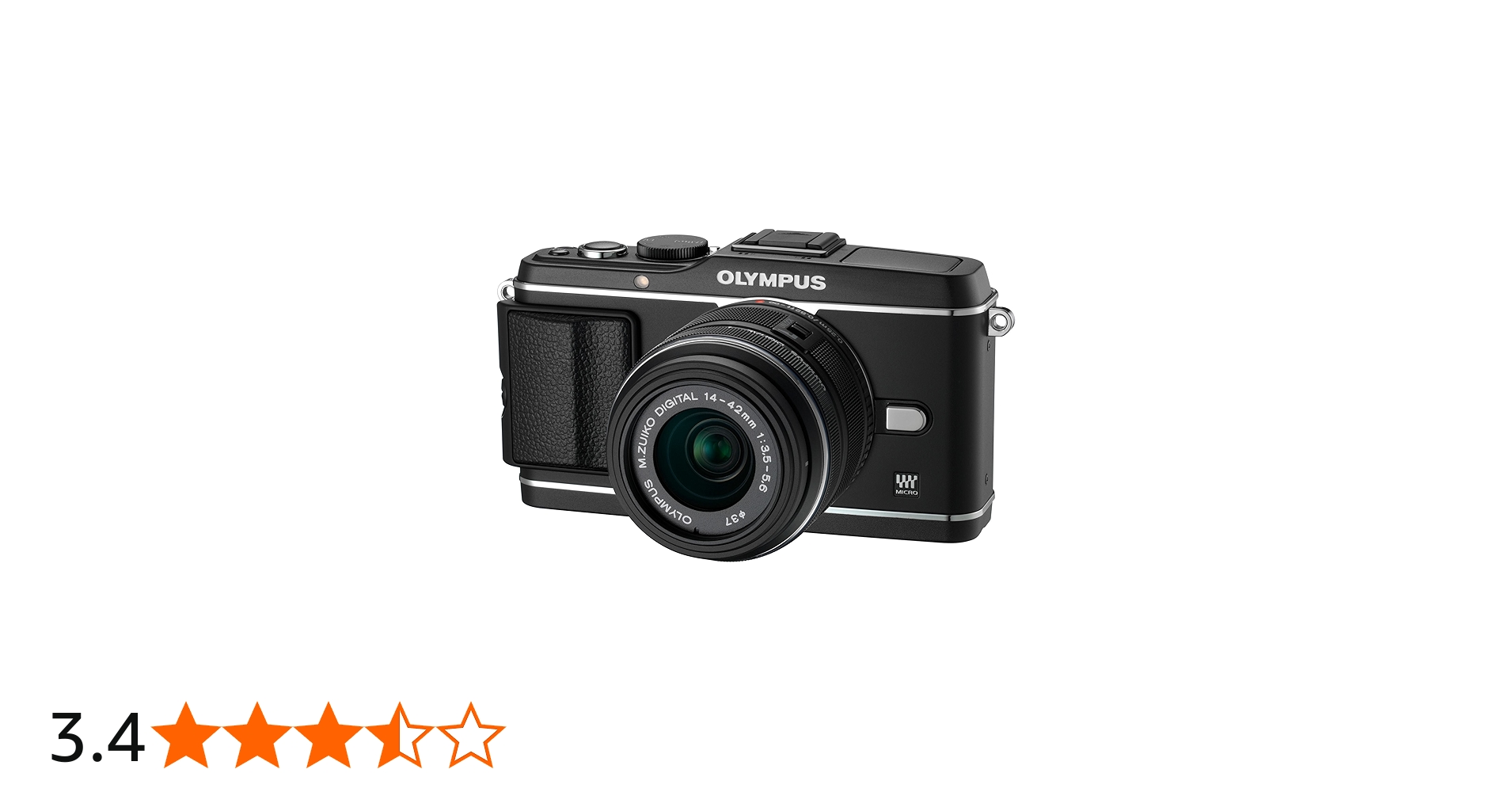 Amazon | OLYMPUS ミラーレス一眼 PEN E-P3 ボディ ブラック E-P3 BODY