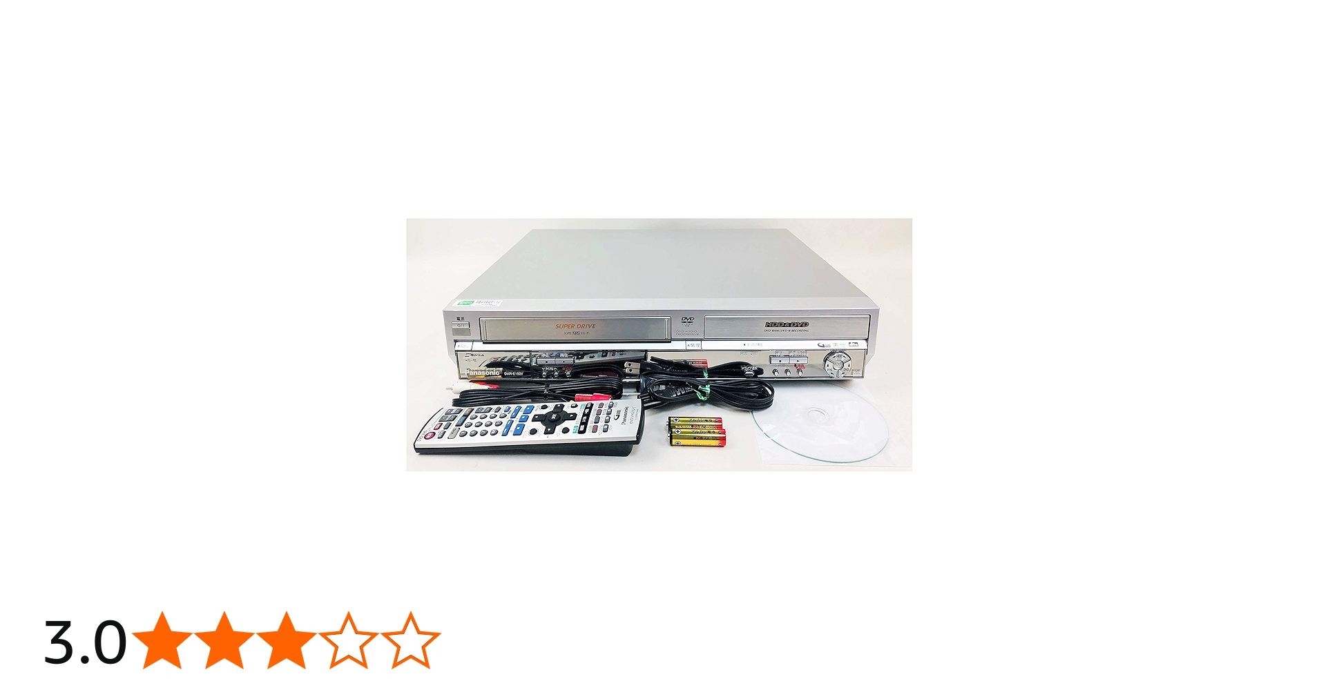 Amazon.co.jp: パナソニック 80GB DVDレコーダー VHSビデオ一体型 DIGA
