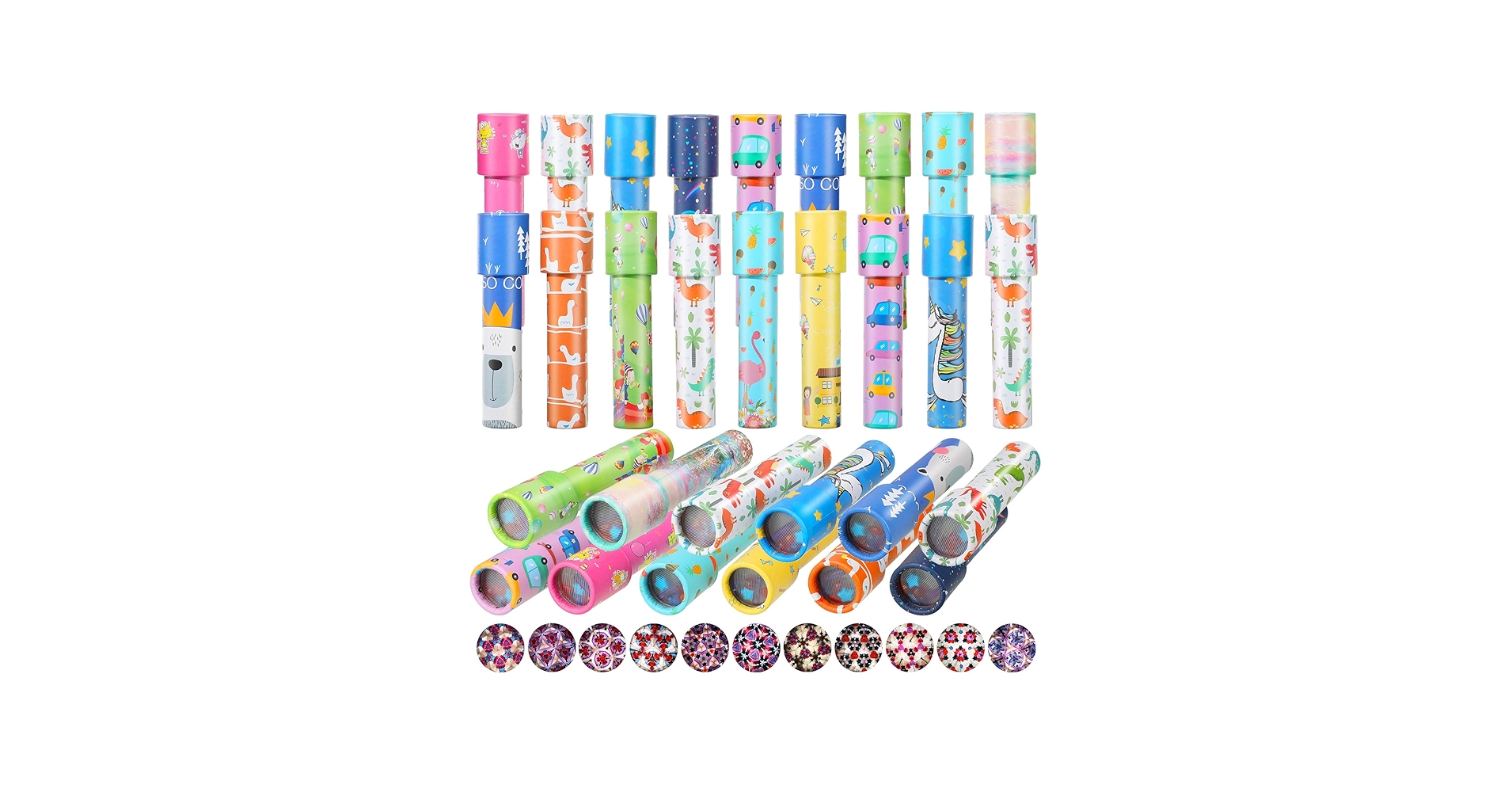 Amazon.com: Chivao 30 Pcs Classic Kaleidoscopes Kids Vintage Toys