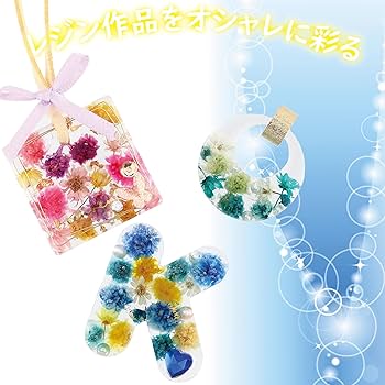 Amazon | Princess-style かすみ草 咲いた花 レジン ドライフラワー