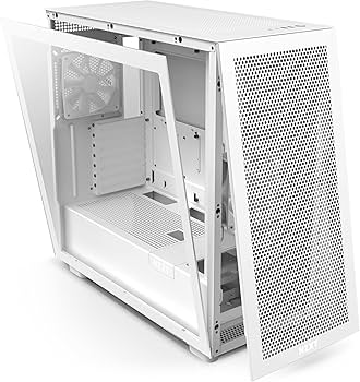 Amazon | NZXT H7 Flow ミドルタワーケース [White] | NZXT | PCケース