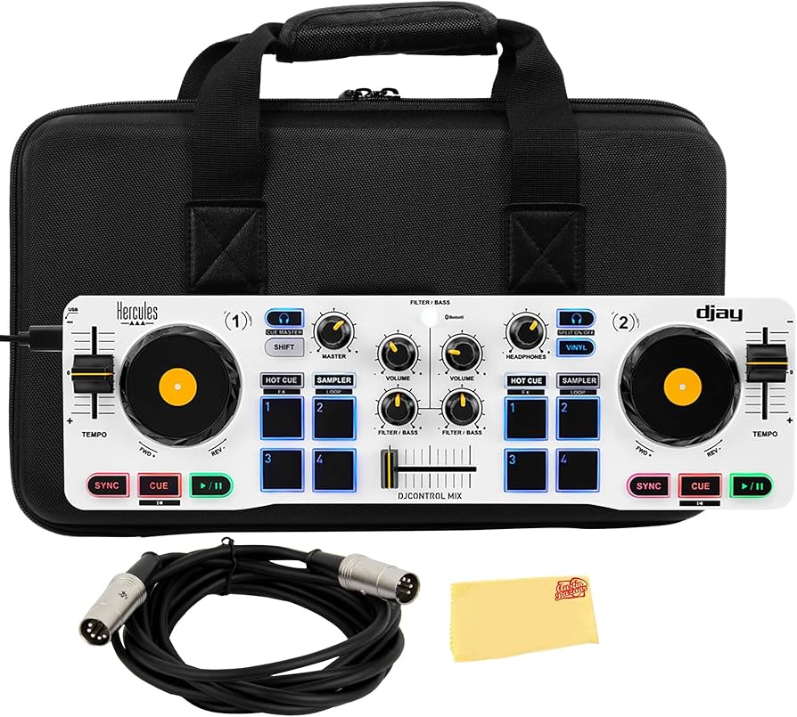 Amazon.com: Hercules DJControl Mix Bluetooth Wireless DJ