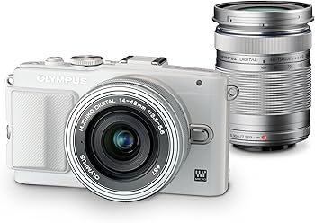 Amazon | OLYMPUS ミラーレス一眼 PEN Lite E-PL6 EZダブルズーム