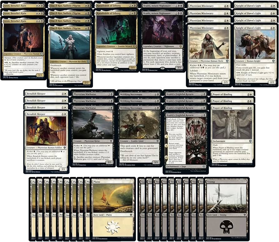 Amazon.com: Elite Black White Creature Deck - Orzhov Drain