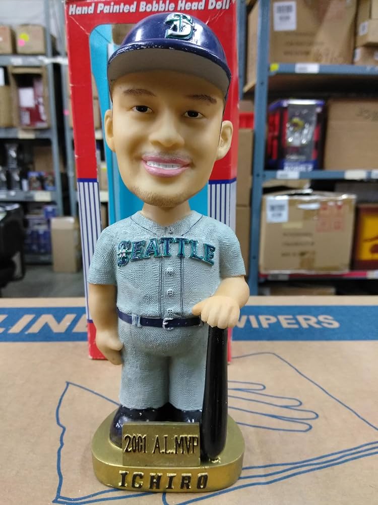 Ichiro Suzuki Seattle Mariners Bobblehead MLB at Amazon's Sports