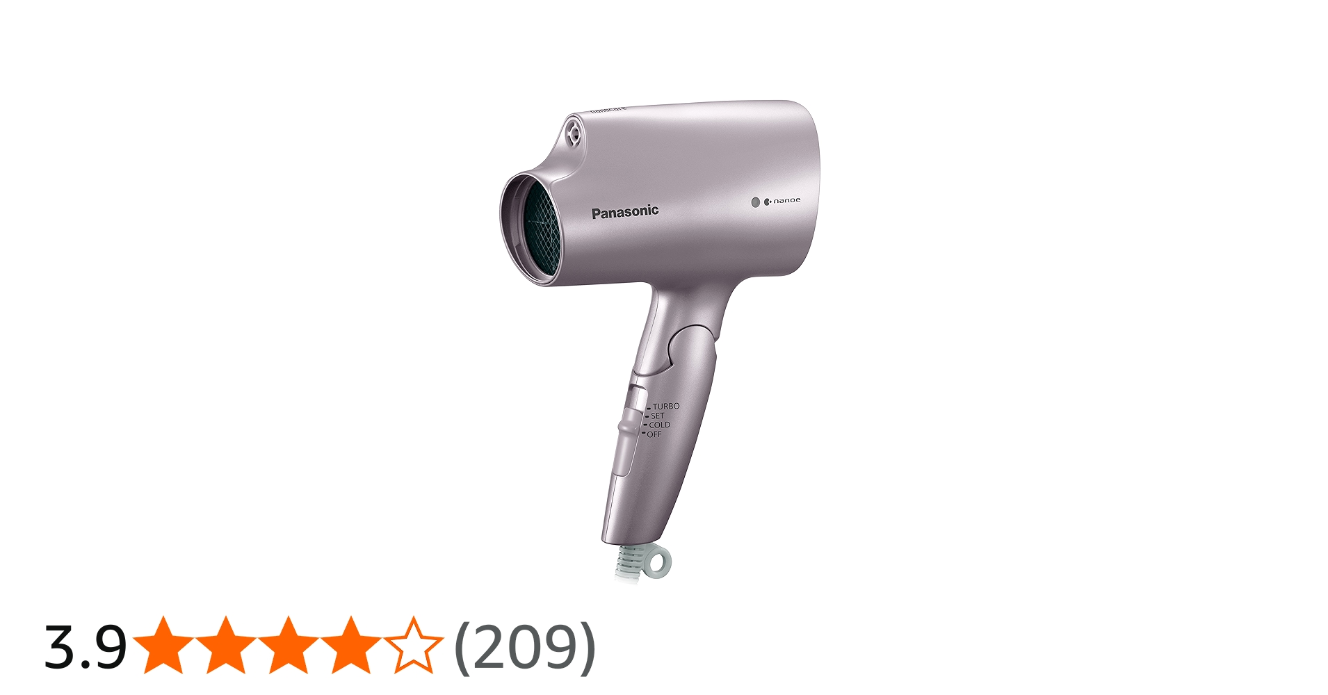 Amazon | パナソニック ヘアドライヤー ナノケア ブラウン EH-CNA2A-T