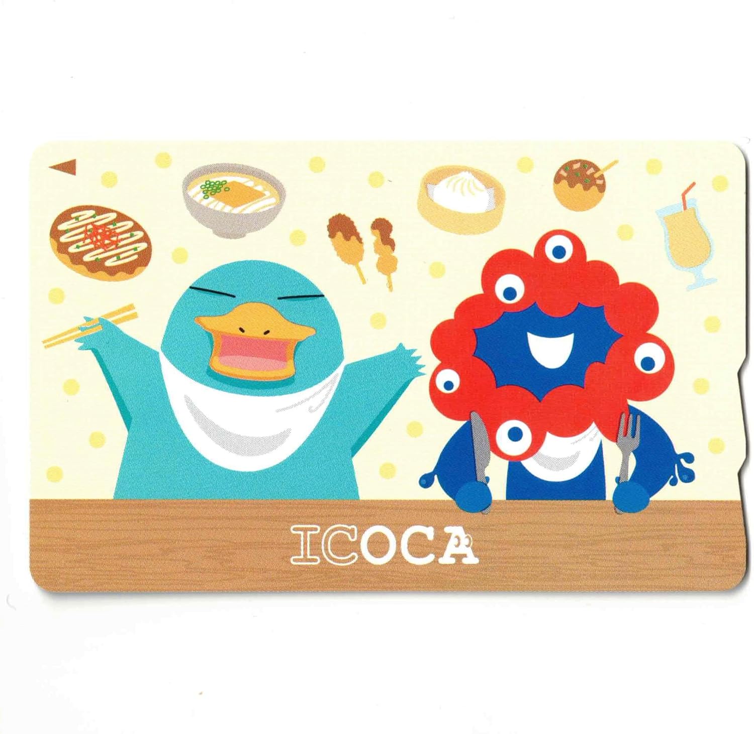 専用ICOCA、Suicaセット 全国相互利用記念デザイン ICOCA ICOCA記念