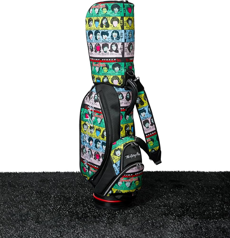 Amazon | BACKSPIN The Rolling Stones Some Girls Tour Golf Bag