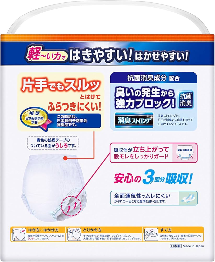 Amazon | リリーフ パンツタイプ 安心のうす型 M~L【ADL区分:一人で