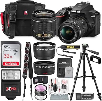 Amazon.com : Nikon D3500 DSLR Camera with AF-P DX NIKKOR 18-55mm f