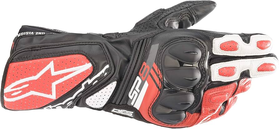 Amazon | alpinestars(アルパインスターズ)バイクグローブ BLACK WHITE